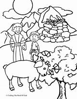 Isaac Abraham Coloring Pages Offers Sunday School Bible Crafts Activities Activity Kids Story Lesson Craftingthewordofgod Preschool sketch template