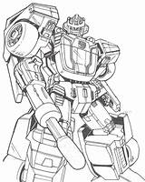 Prowl G1 sketch template