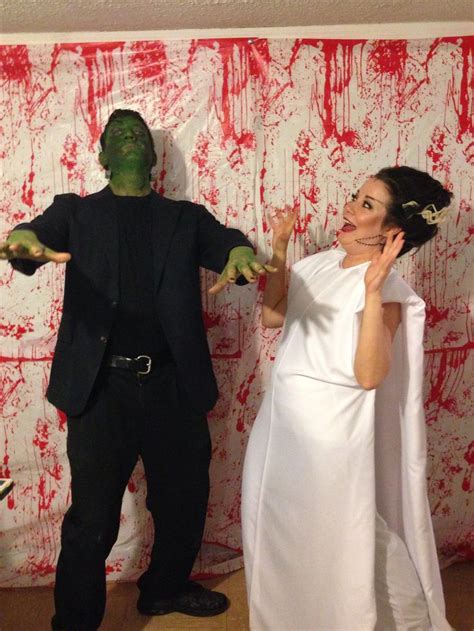 Couples Costume Frankenstein And His Bride Couples