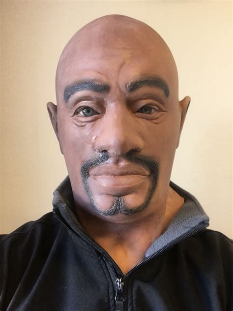 realistic black man male latex mask disguise halloween fancy etsy canada