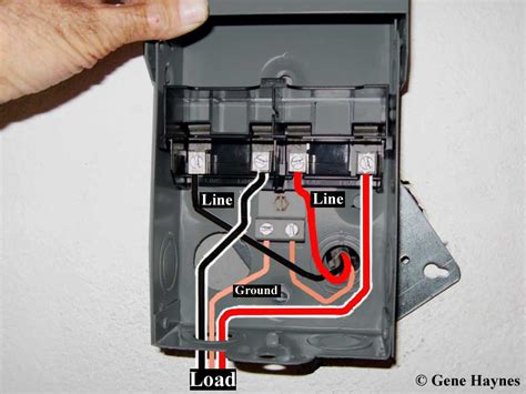 ac disconnect wiring diagram