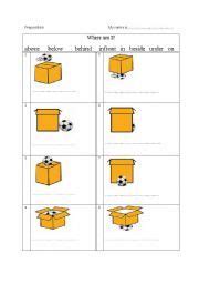 preposition worksheet  zuzs preposition worksheets prepositions