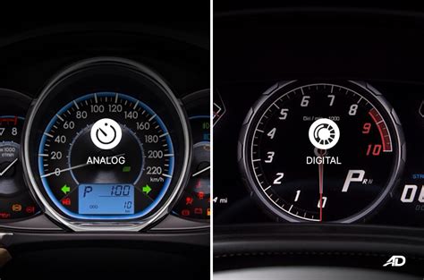 analog  digital gauges     autodeal
