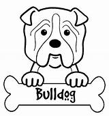 Coloring Bulldog Pages English Mississippi State Puppy Printable Getcolorings Color Comments Getdrawings Drawing Bulldogs sketch template