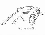 Panthers Carolina Stencil Nfl Coloring Pages Panther Logo Pumpkin Carving Stencils Template Printable Freestencilgallery Football Color Templates Getcolorings Sports Visit sketch template