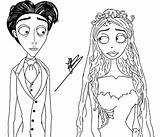 Bride Corpse Coloring Pages Printable sketch template