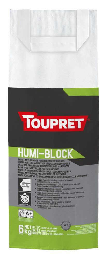 toupret humi block poeder  kg habeco verf voor vakmensen