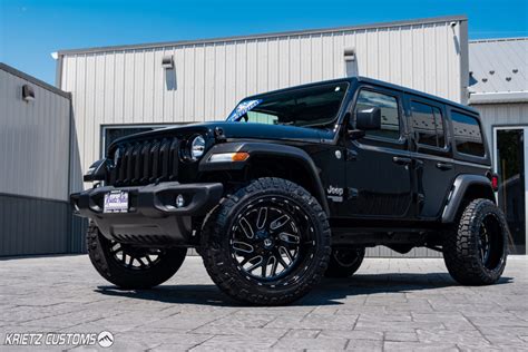 arriba  imagen lifted black jeep wrangler tienganhlungdanheduvn