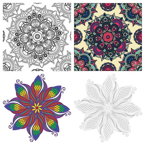 calm  color oncoloring books  adults  samples