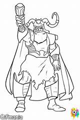 Odin Coloring Thor Para Colorear Odín Dibujo Pages El Dibujos Drawings Guardado Desde Como 1250px 42kb sketch template