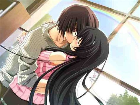 Anime Couple Cute Kiss Love Image 81173 On