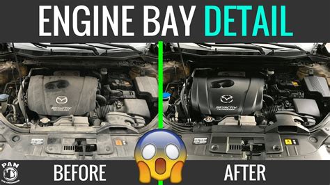clean  engine bay easy tutorial youtube