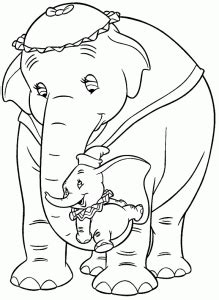 dumbo  printable coloring pages  kids
