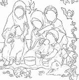 Coloring Islamic Pages Family Book Muslim Islam Children Activities Studies Paper Molde El Ramadan sketch template