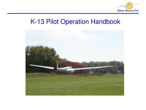 pilot operation handbook powerpoint