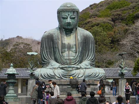 The Great Buddha At Kamakura Japan 2012 Buddha Statue Japan