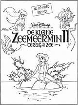 Kinderlines Zeemeermin sketch template