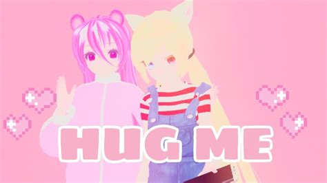 [mmd oc]hug me pink jam x lily youtube