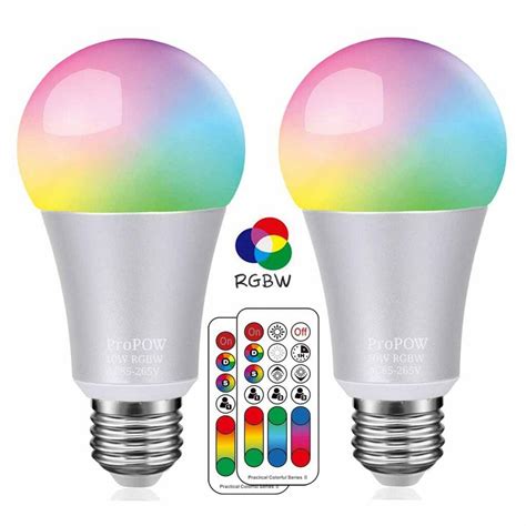 rgbw color changing light bulbs  remote control rgbsoft
