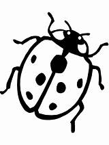 Ladybug Spring Coloring Ladybugs Printable Color Primarygames sketch template