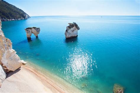 beautiful beaches  italy  mediterranean traveller