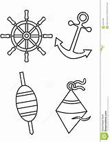 Nautical Coloring Anchor Pages Printable Printablee Sailboat Via sketch template
