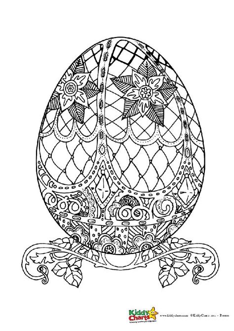 easter egg coloring pages  kids  adults kiddycharts