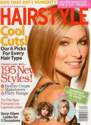 hairstyling magazines