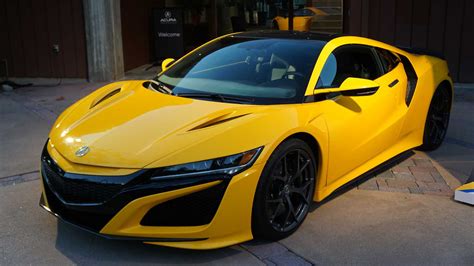 Acura Type S Concept Nsx Indy Yellow Pearl Dazzle At Pebble Beach