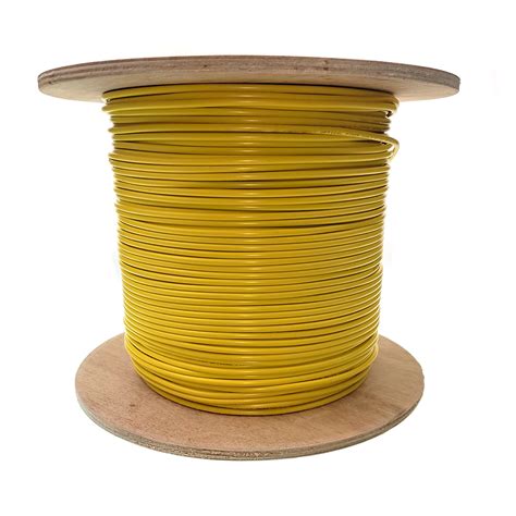ft yellow zipcord singlemode duplex fiber optic cable