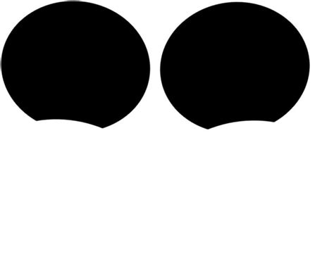 mickey mouse ears template clipart