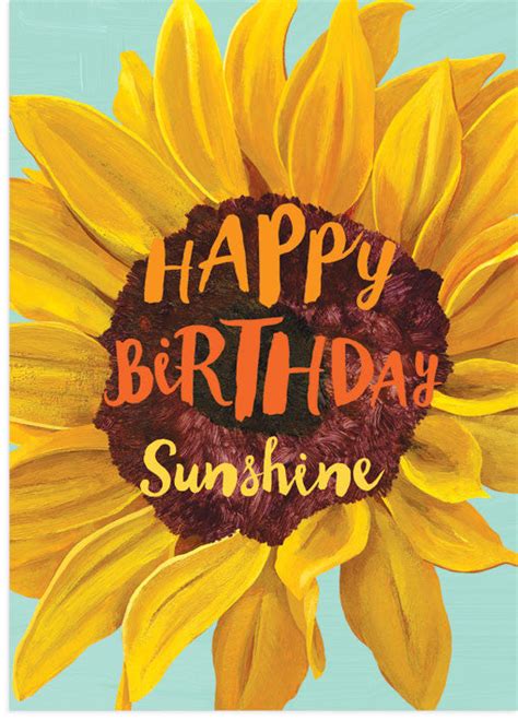 sunflower birthday  day