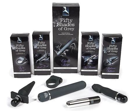 hands on author el james helps box up fifty shades of grey themed sex toys celebrity news