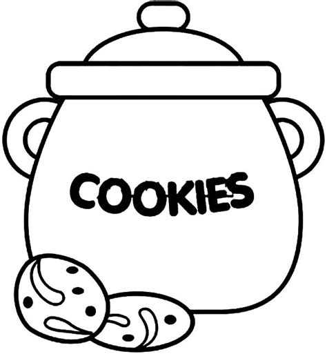 draw cookie jar coloring pages coloring sky