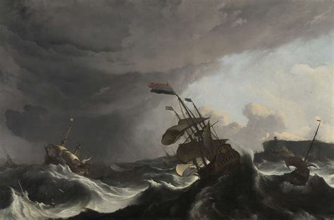 oorlogsschepen tijdens een storm ludolf bakhuysen ca  antonio lucio vivaldi maritime