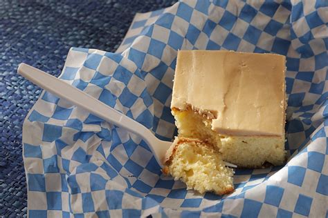 lemon cake brown sugar icing perfect for picnics