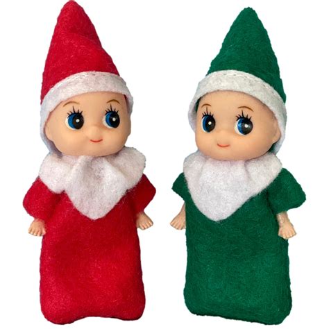 buy picki nicki elf baby twins   christmas elves  elf baby