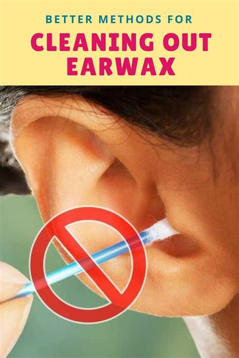 methods  cleaning  earwax ear wax ear wax buildup