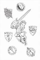 Quest Beast Pages Map Shield Pack Series Template Coloring Tom Scholastic sketch template