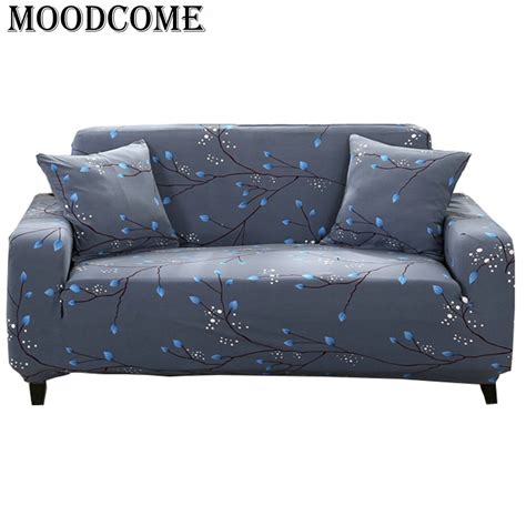 floral sofa elastic cover for sofa seat plum blossom branch 2018 new
