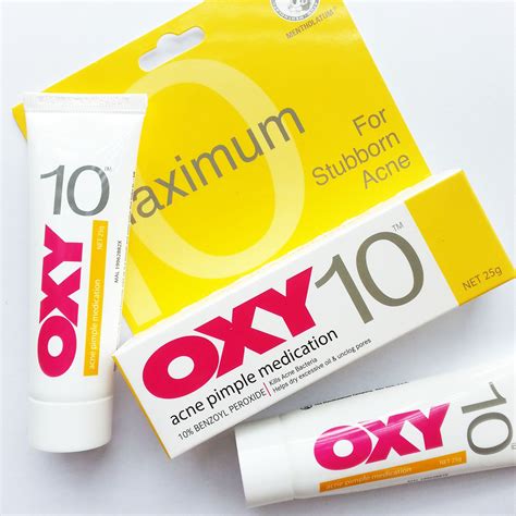 Oxy 10 Benzoyl Peroxide For Acne Pimple Medication