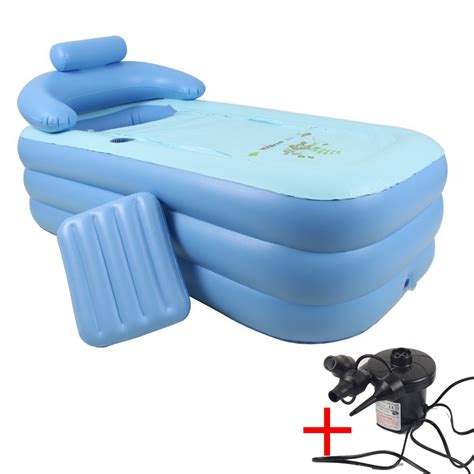 Adult Spa Pvc Folding Portable Bathtub For Adults Inflatable Bath Tub