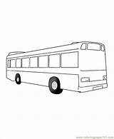 Bus Transport Vehicle Coloring Printable Online Color sketch template