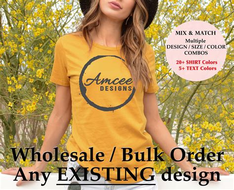 wholesale t shirt order bulk large purchase order 10 or etsy