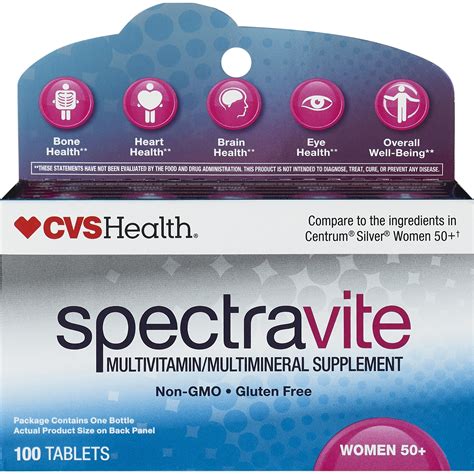 Cvs Health Spectravite Ultra Women S 50 Multivitamin Tablets Pick Up