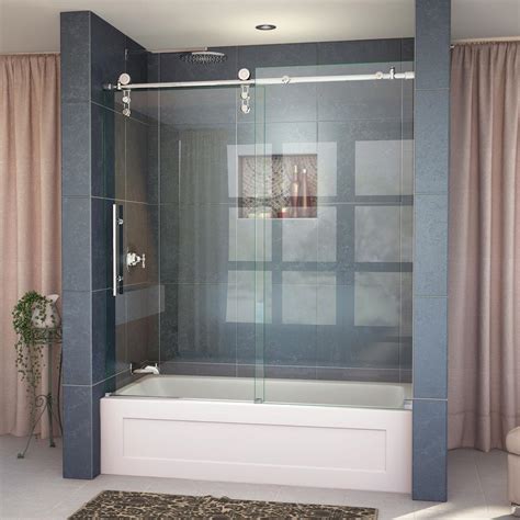 dreamline enigma           frameless sliding shower