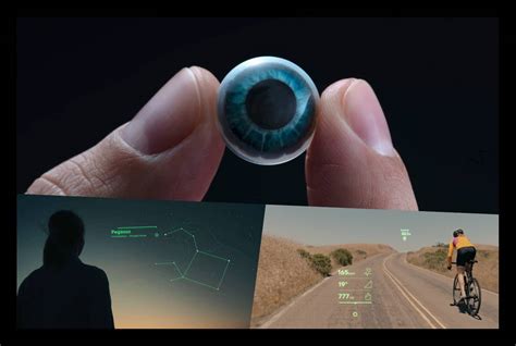 smart contact lenses equip  eyes  augmented reality