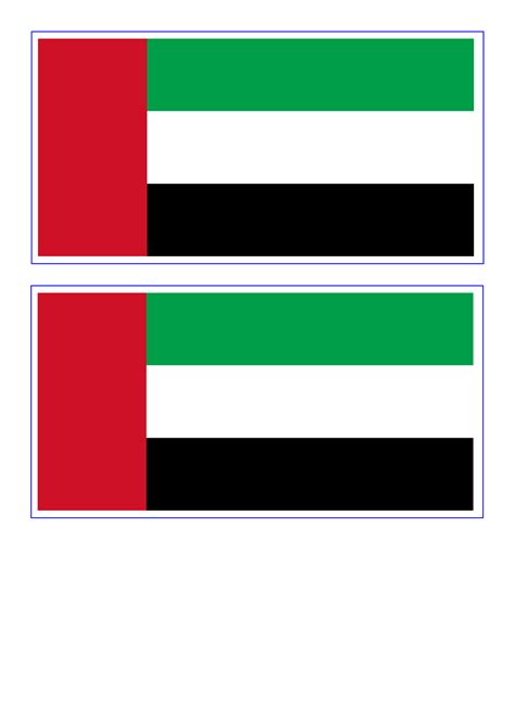 united arab emirates flag templates  allbusinesstemplatescom
