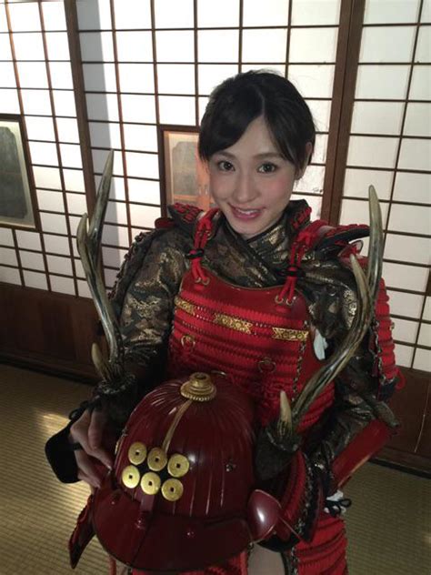 Japanese Gravure Models Wear Samurai Armor Strip Off