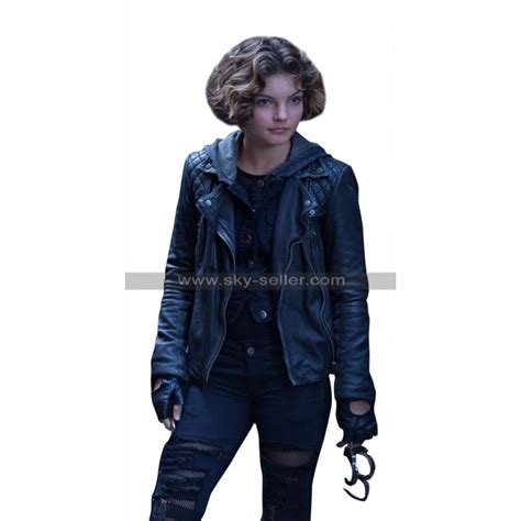 gotham catwoman selina kyle quilted shoulders black